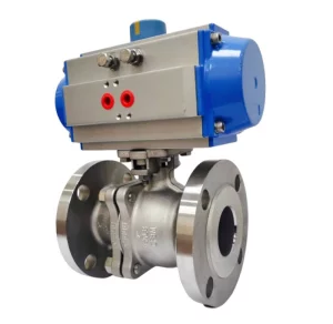 Pneumatic Operated Ball Valve2