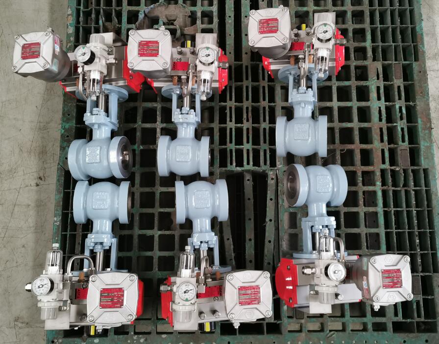 Pneumatic Eccentric Rotary Plug Valve for a mining application