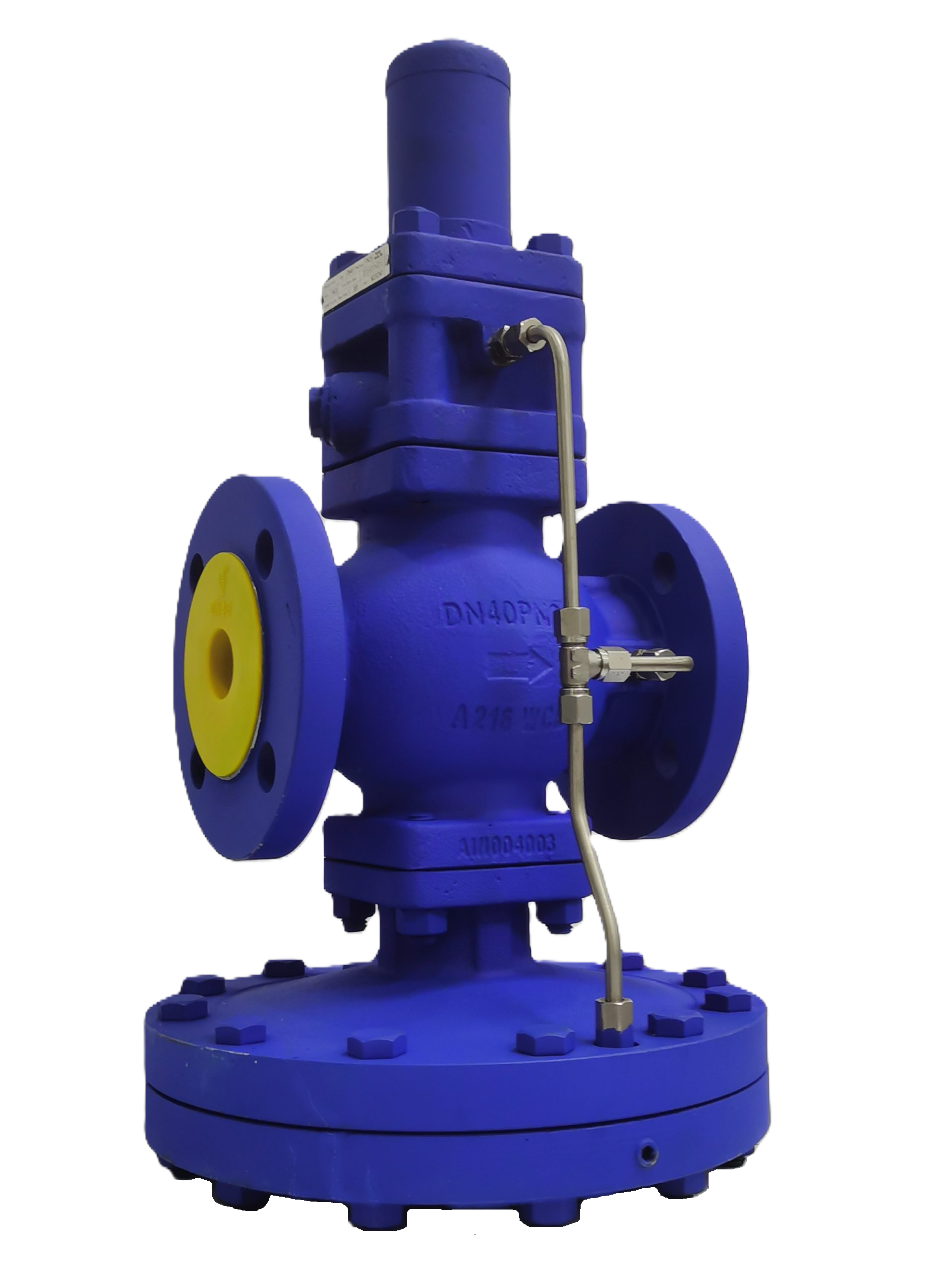 pilot operated pressure regulator