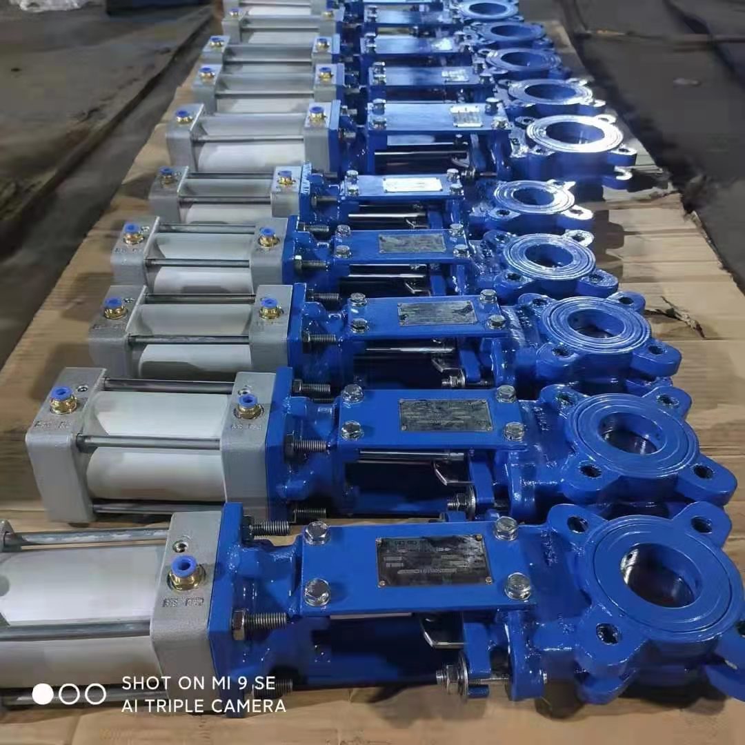 Pneumatic Knife Gate Valve for waste water treatment