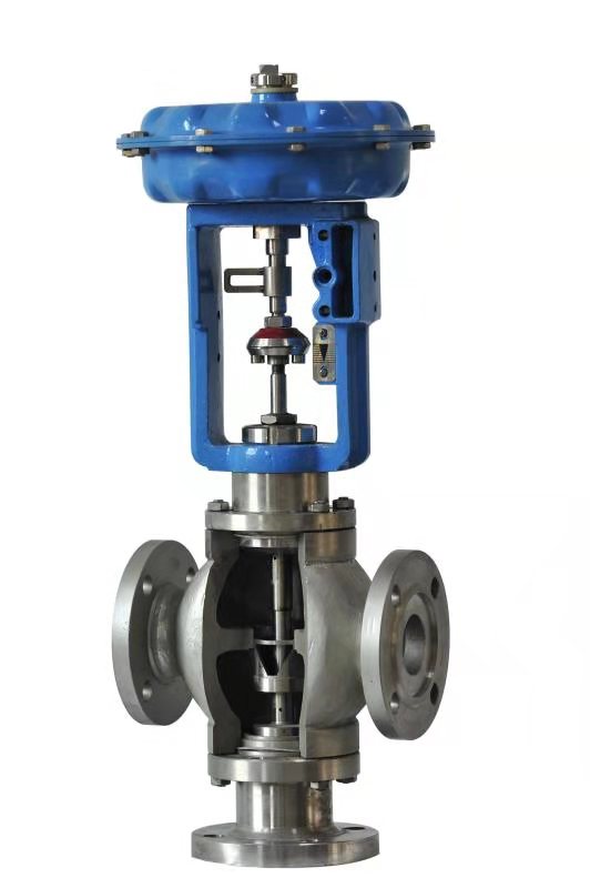 Three Way Globe Control Valve