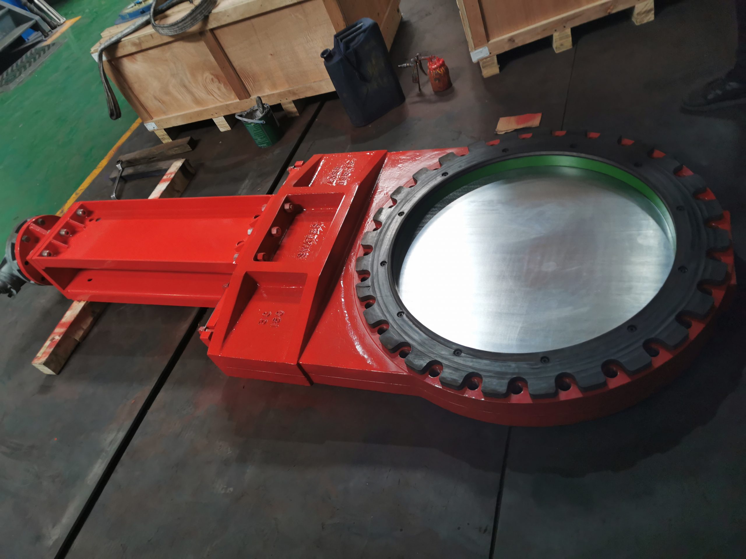 PU Sleeve Knife Gate Valve for slurry application