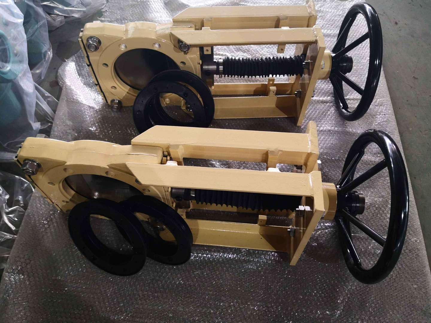 MGD slurry knife gate valve for mining 