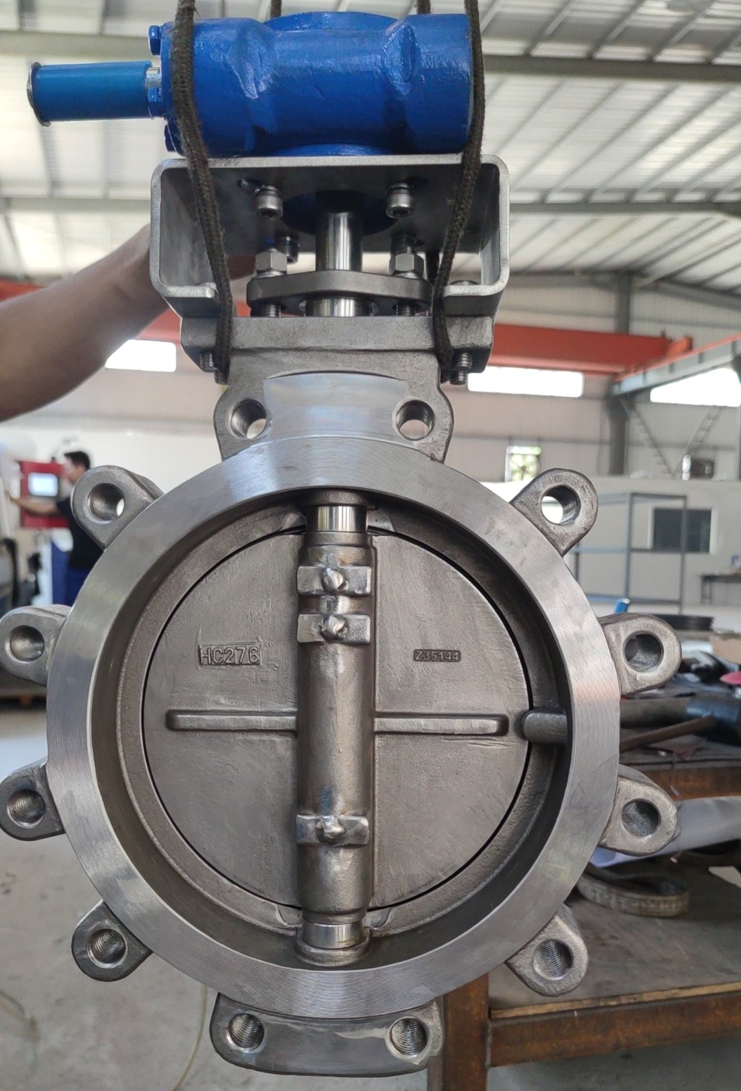 Miwival Hastalloy C276 High Performance Butterfly Valve