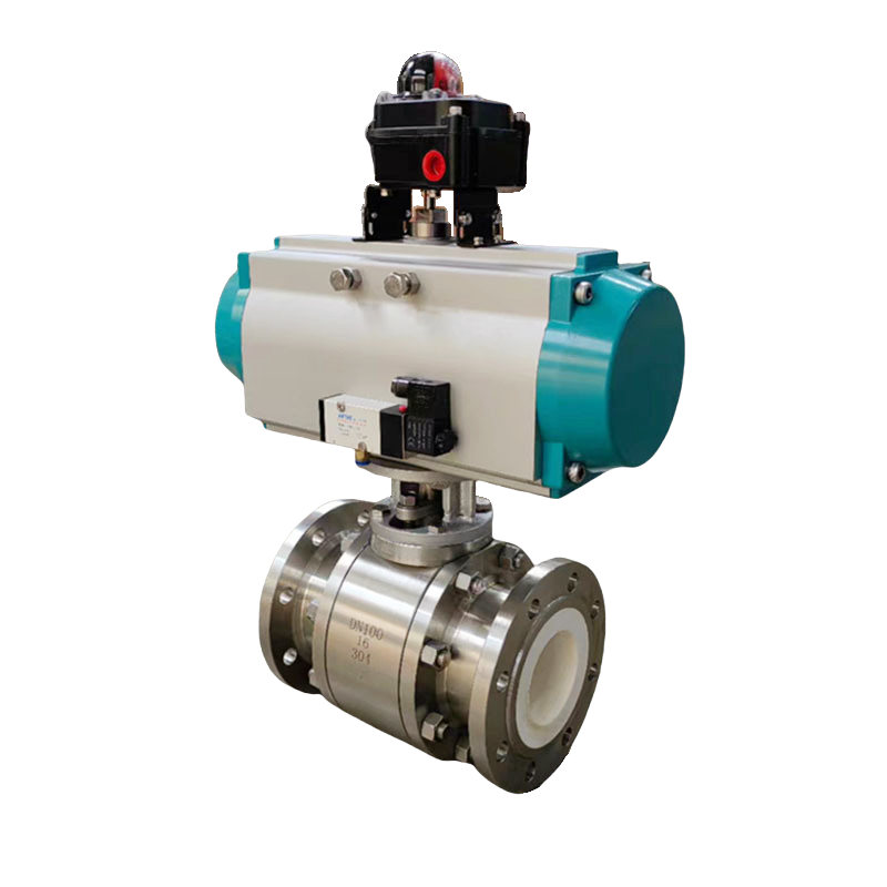 Ceramic Lined Eccentric Rotary Plug Control Valve