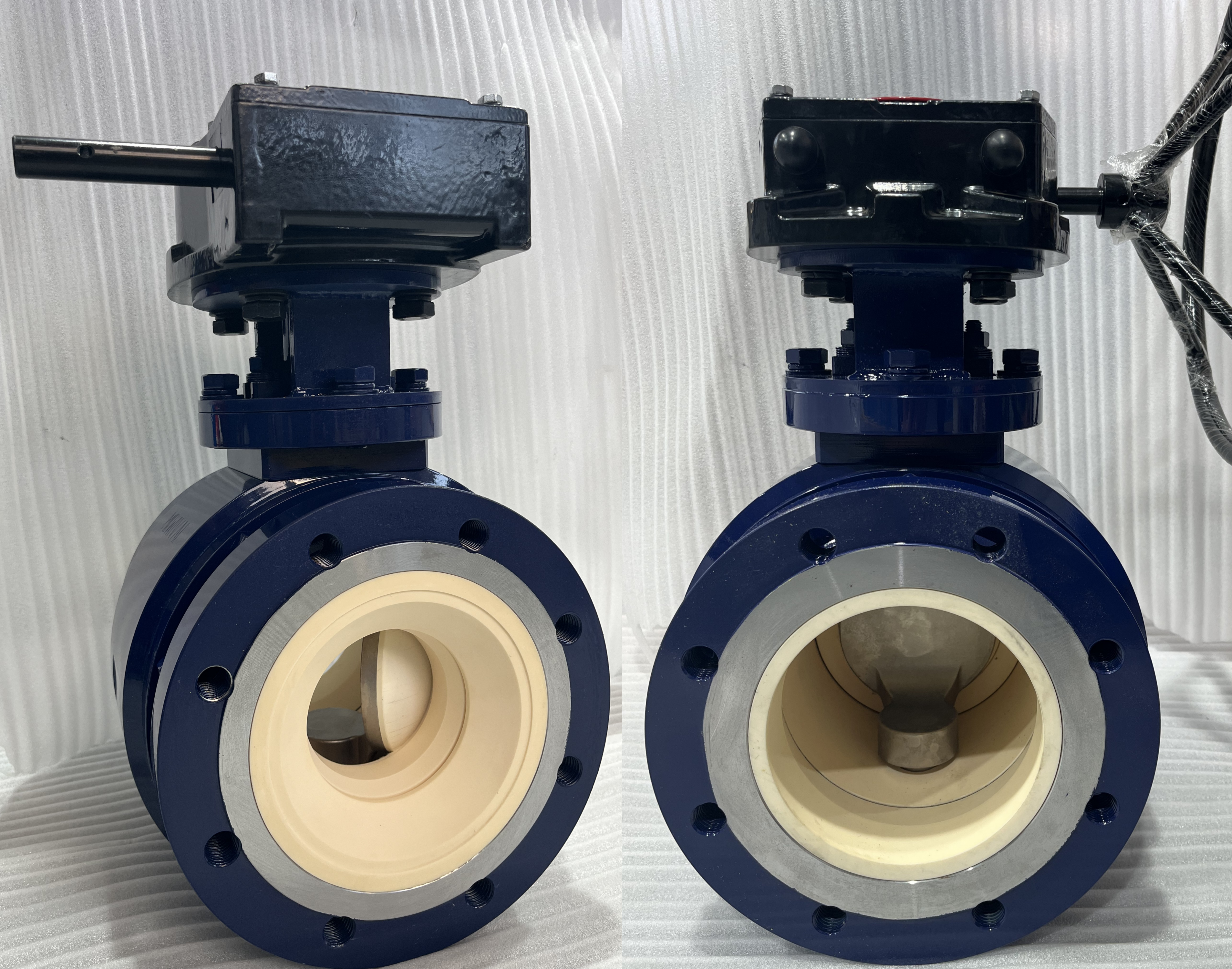 Manual Ceramic Eccentric Rotary Plug Valve